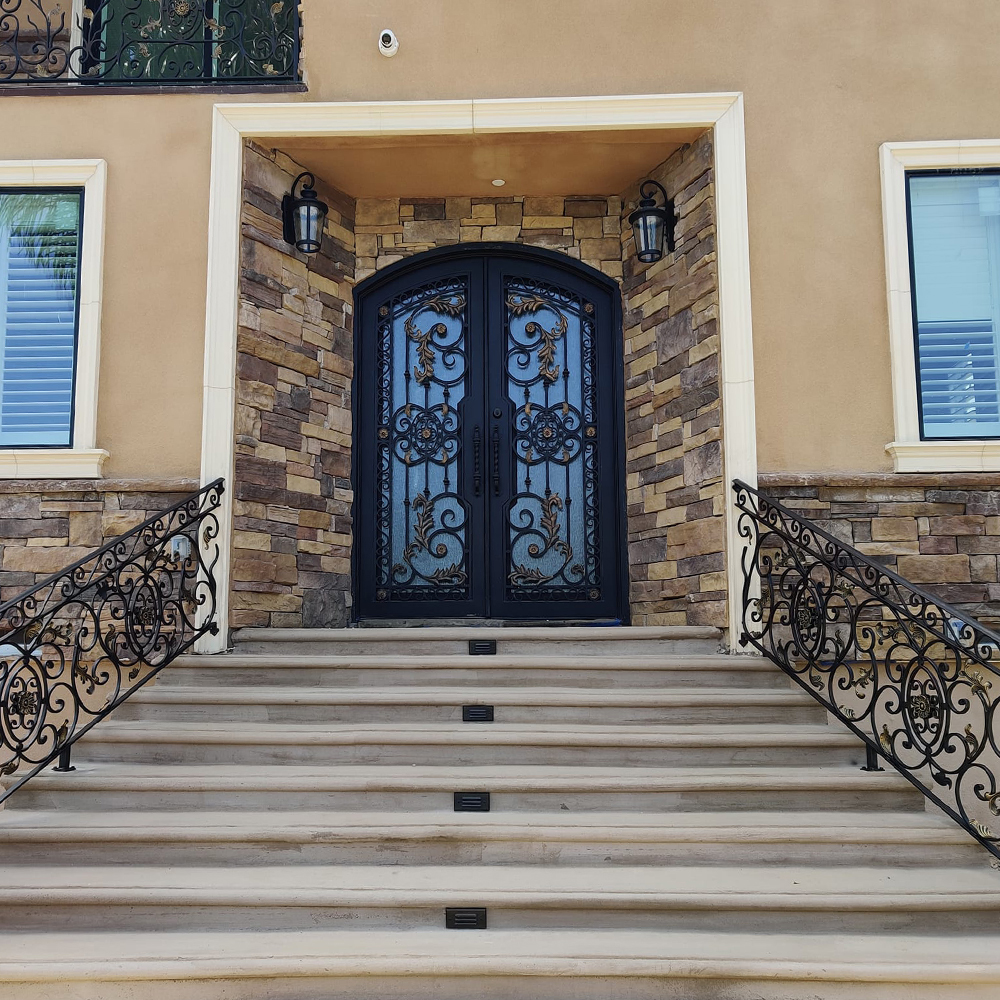 Custom wrought iron gates